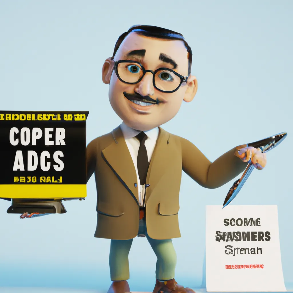2023 AI-generated concept artwork for Advertising Copywriter