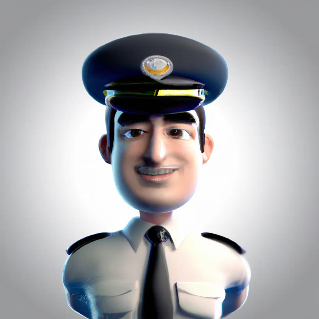 2023 AI-generated concept artwork for Airline Pilot