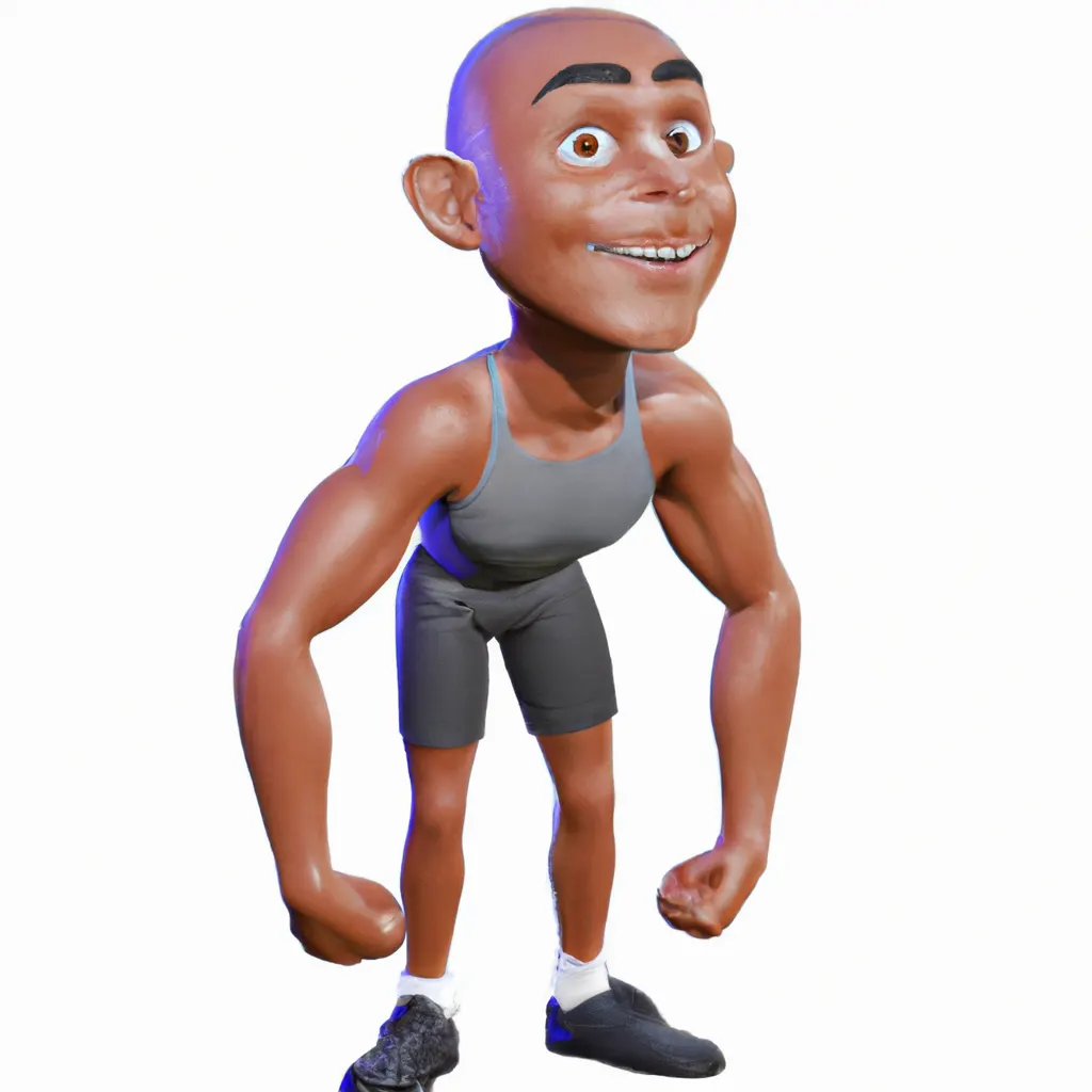 2023 AI-generated concept artwork for Athlete