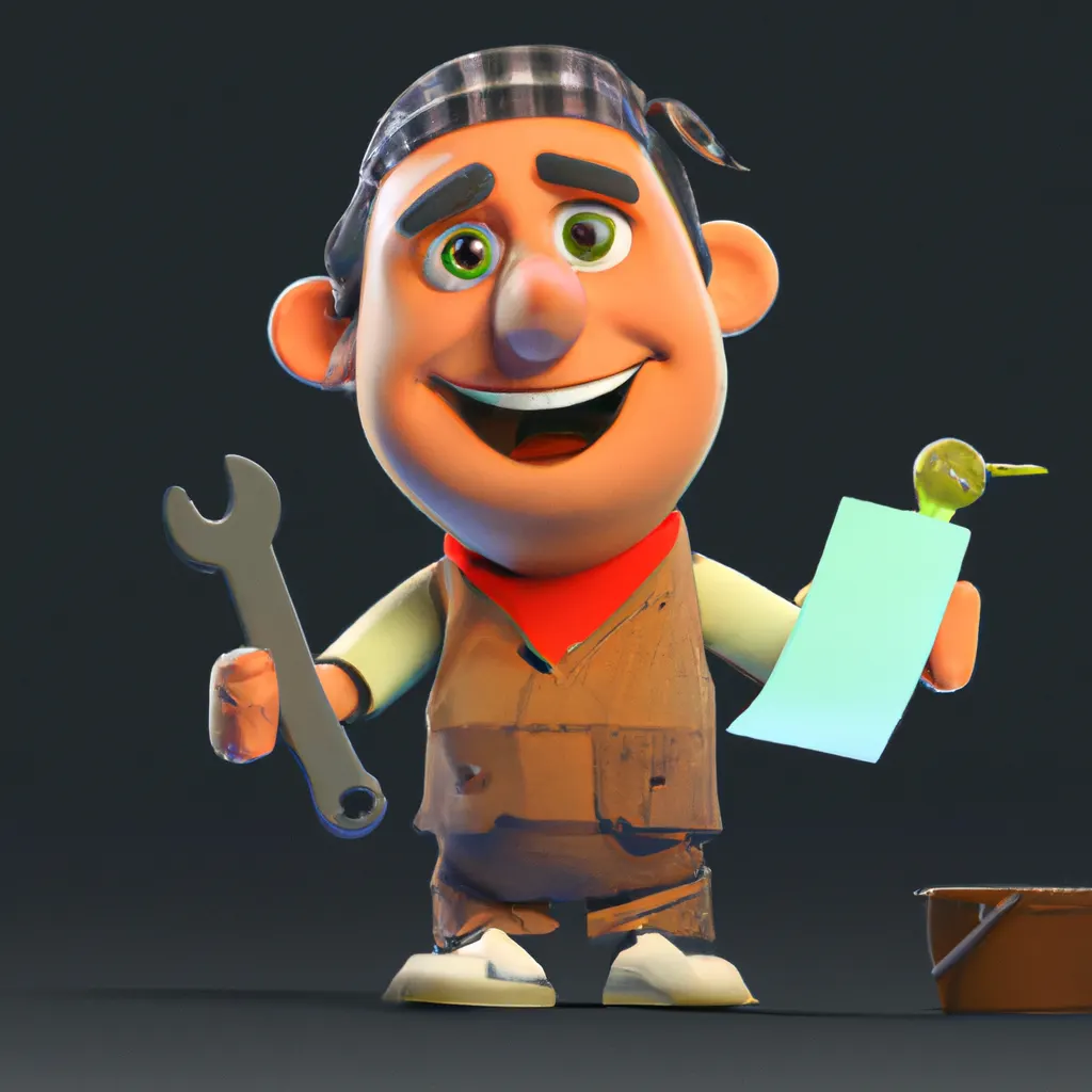 2023 AI-generated concept artwork for Automotive Mechanic
