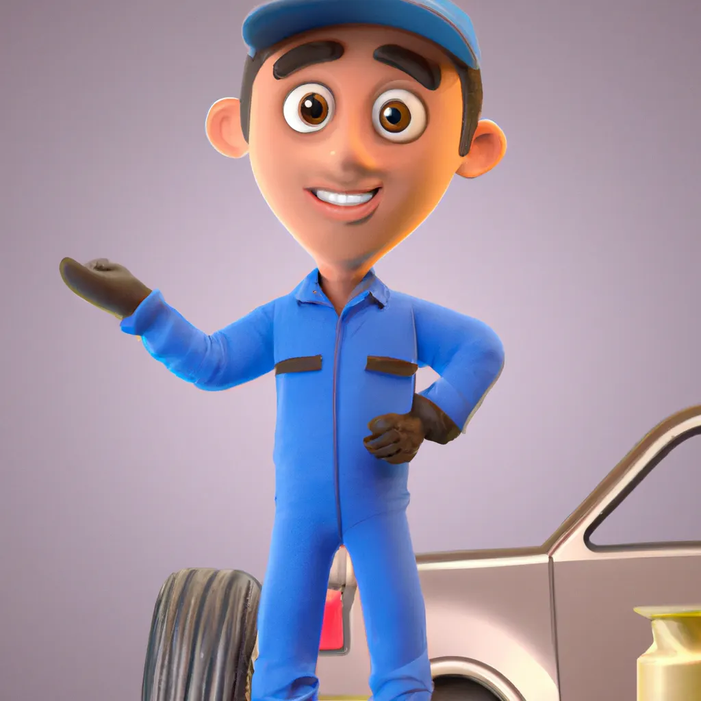 2023 AI-generated concept artwork for Automotive Service Technician