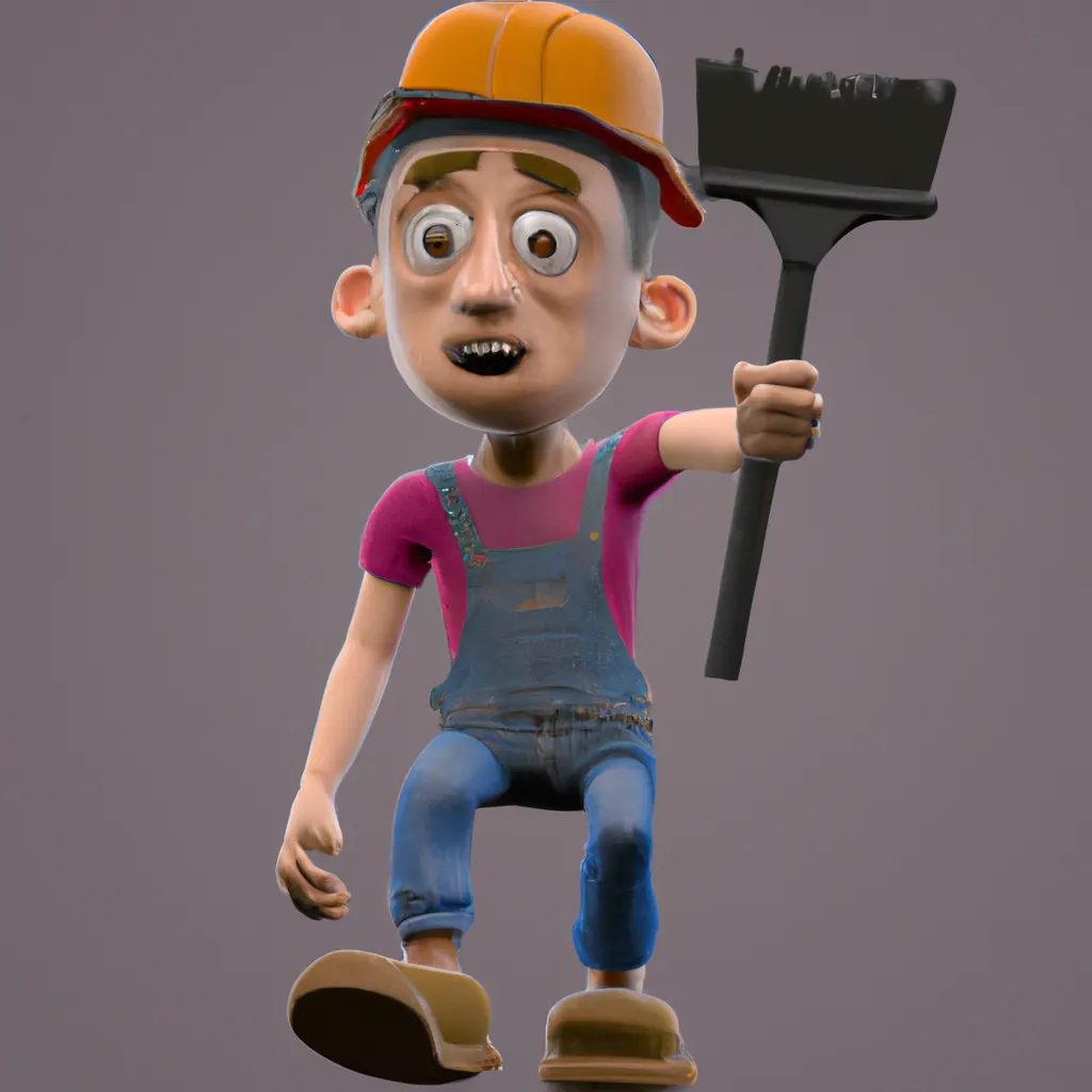 2023 AI-generated concept artwork for Building Maintenance Worker