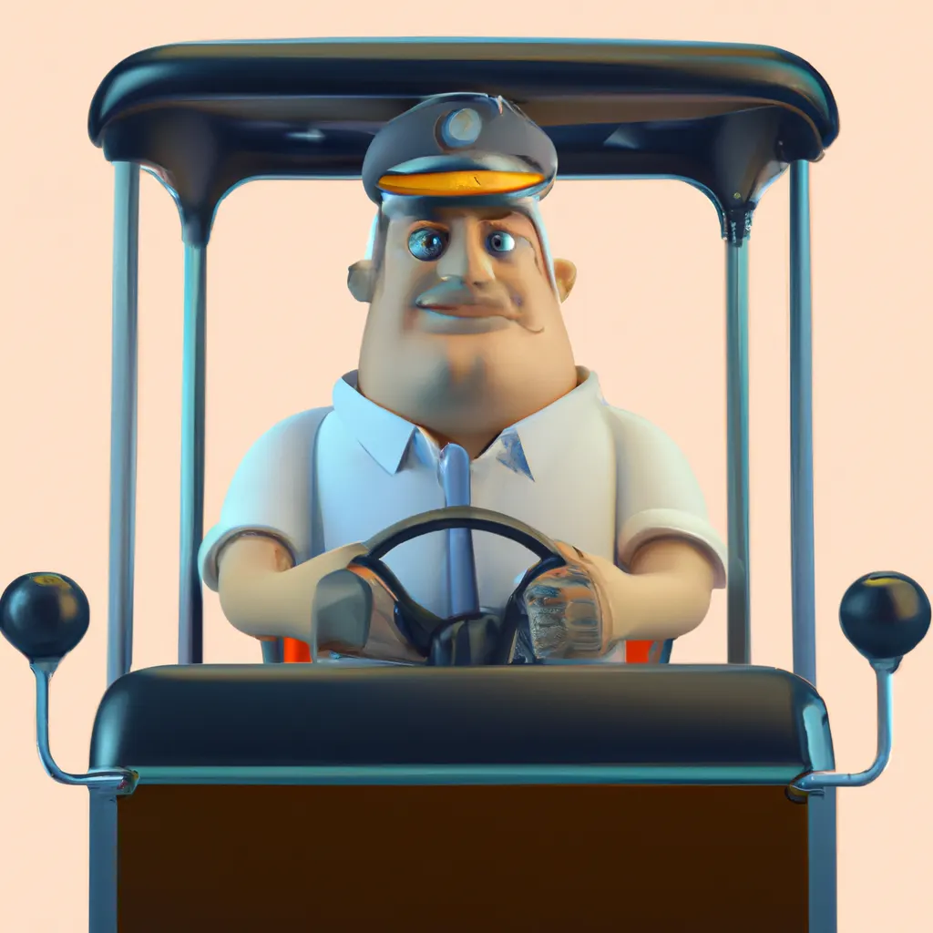 2023 AI-generated concept artwork for Bus Driver