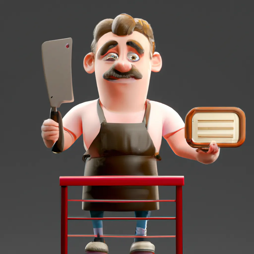 2023 AI-generated concept artwork for Butcher