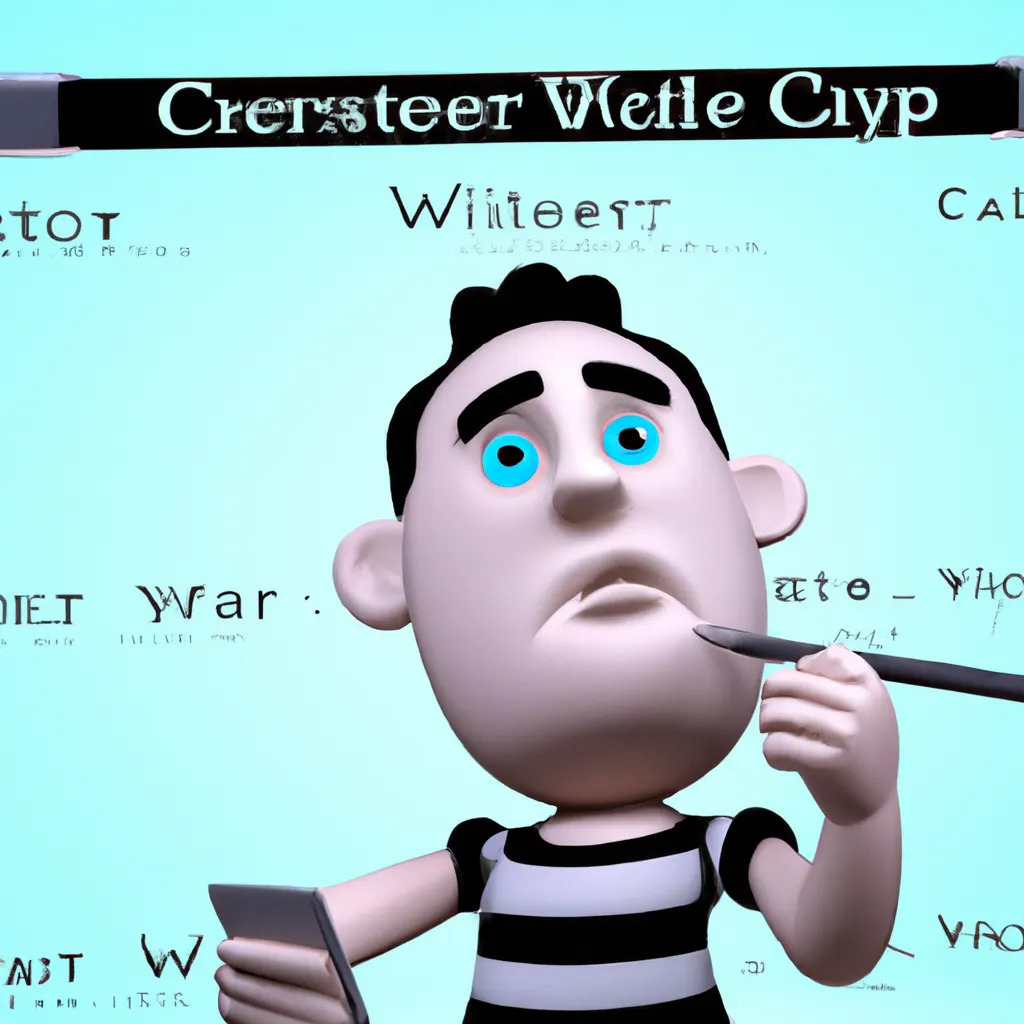2023 AI-generated concept artwork for Caption Writer