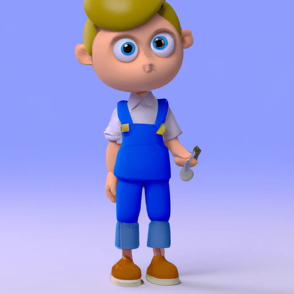 2023 AI-generated concept artwork for Childcare Worker