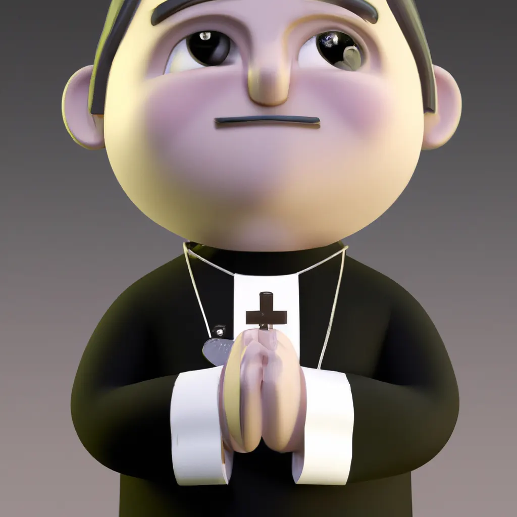 2023 AI-generated concept artwork for Clergy