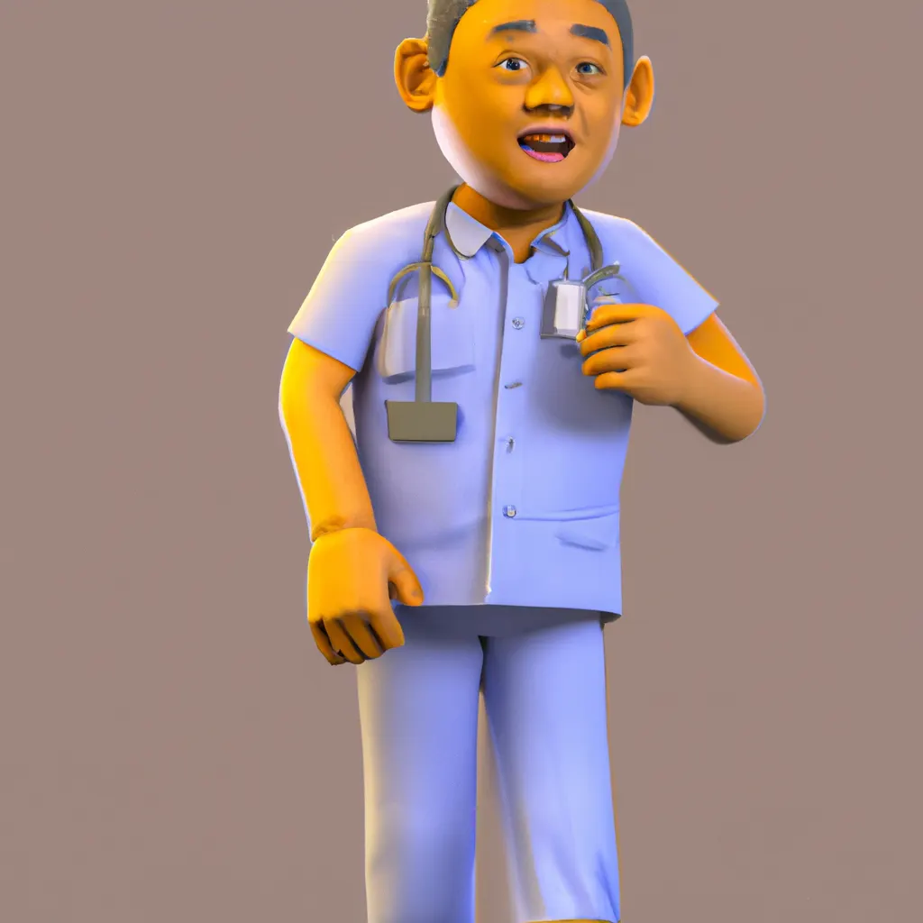 2023 AI-generated concept artwork for Community Health Worker