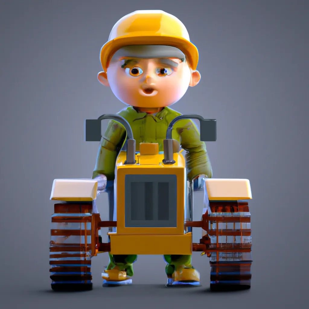 2023 AI-generated concept artwork for Construction Equipment Operator