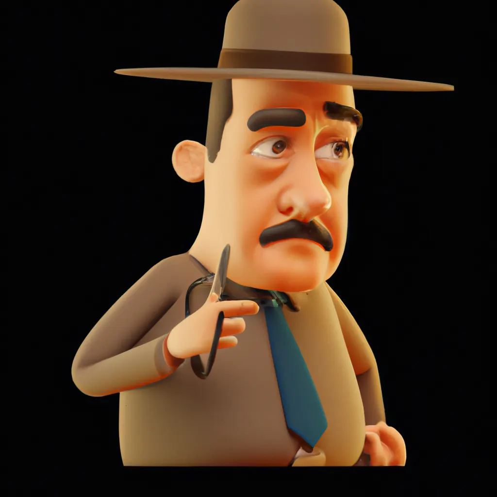 2023 AI-generated concept artwork for Criminal Investigator