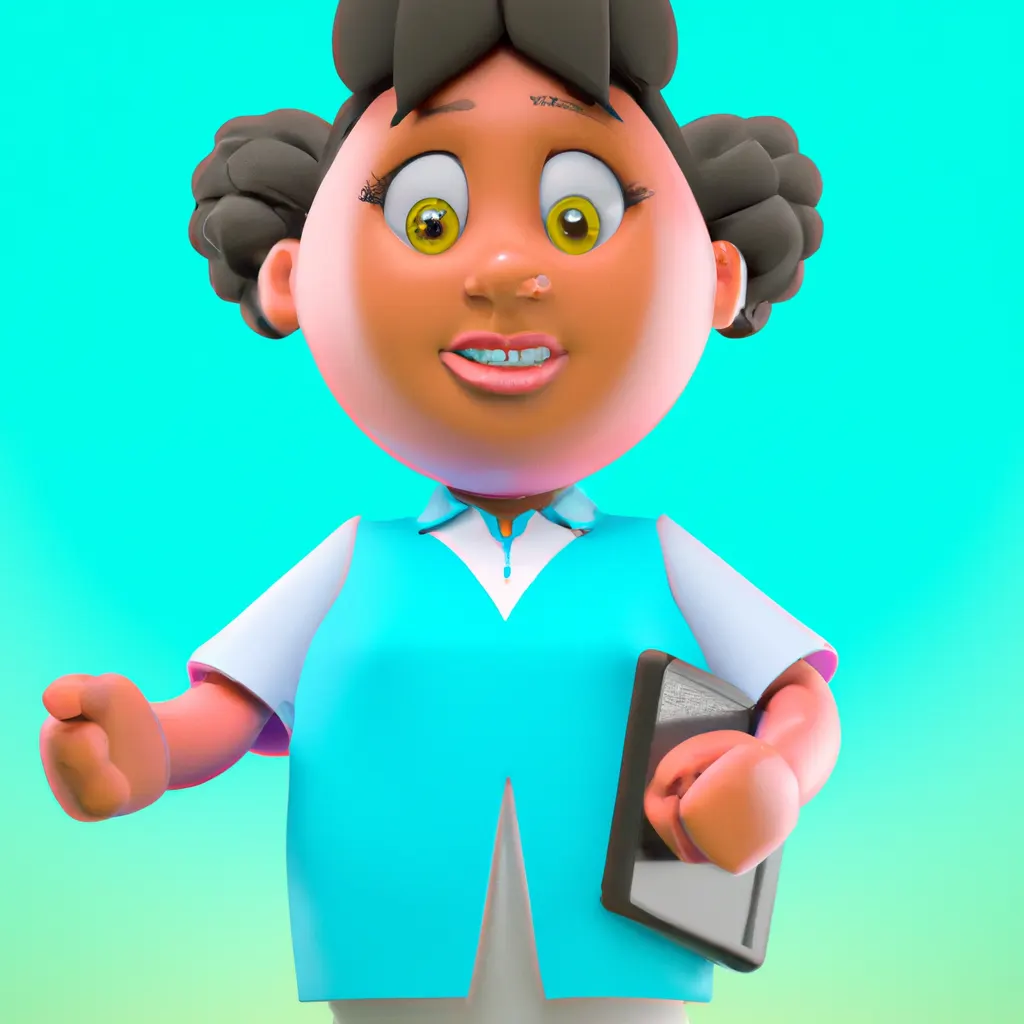 2023 AI-generated concept artwork for Daycare Worker