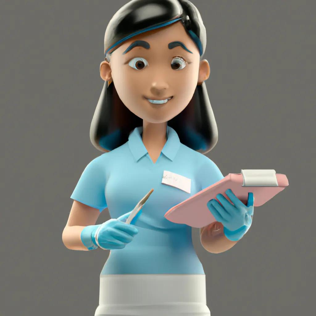 2023 AI-generated concept artwork for Dental Assistant