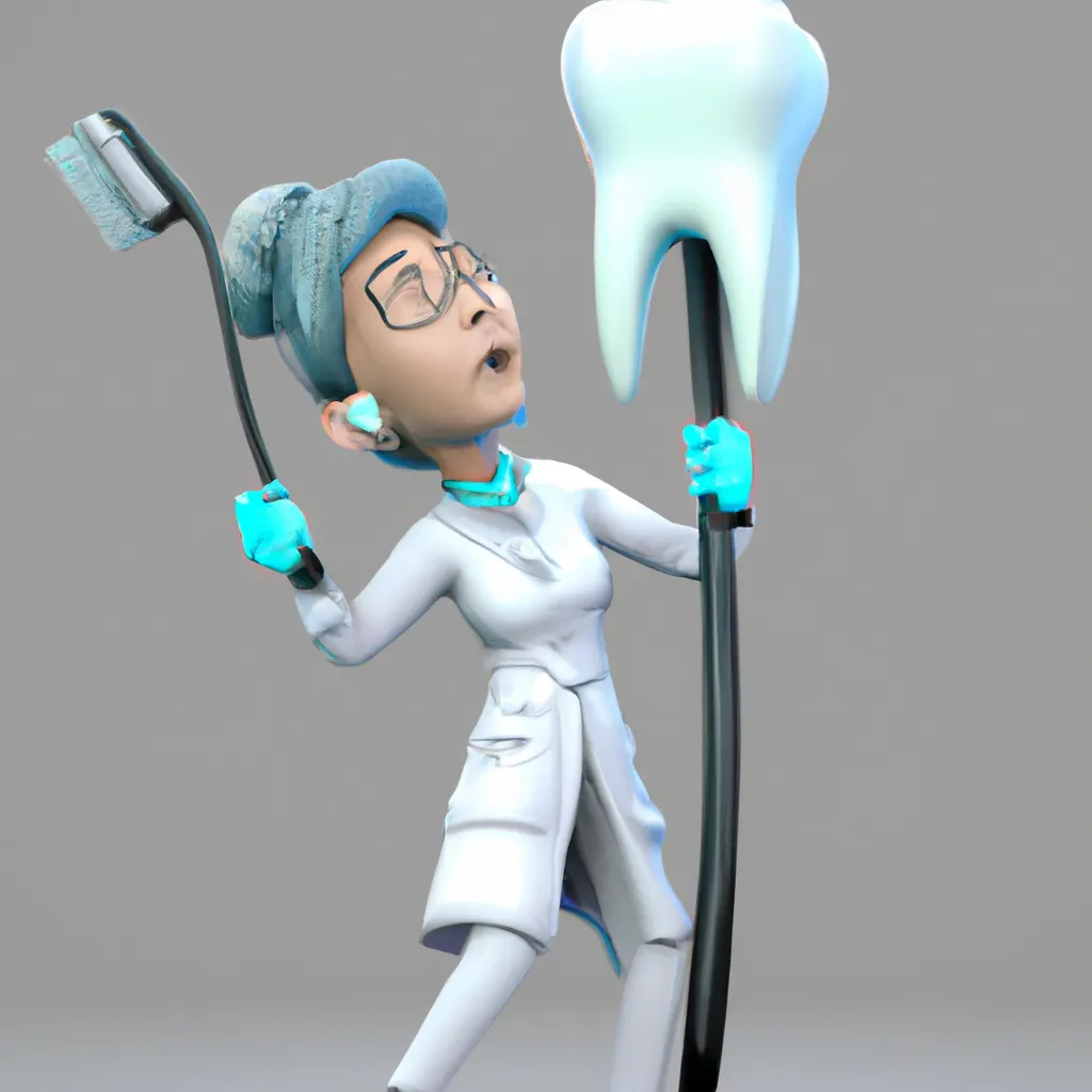 2023 AI-generated concept artwork for Dental Hygienist