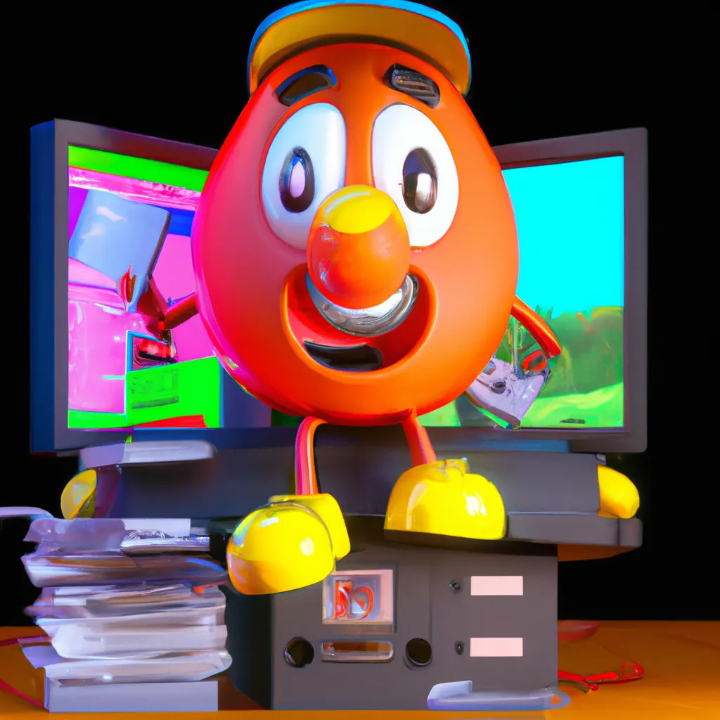 2023 AI-generated concept artwork for Desktop Publisher
