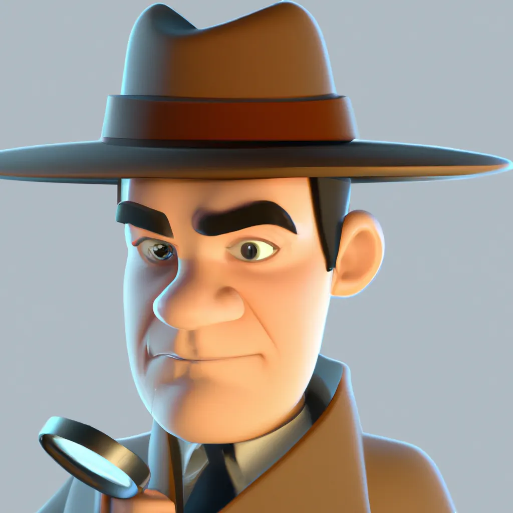 2023 AI-generated concept artwork for Detective