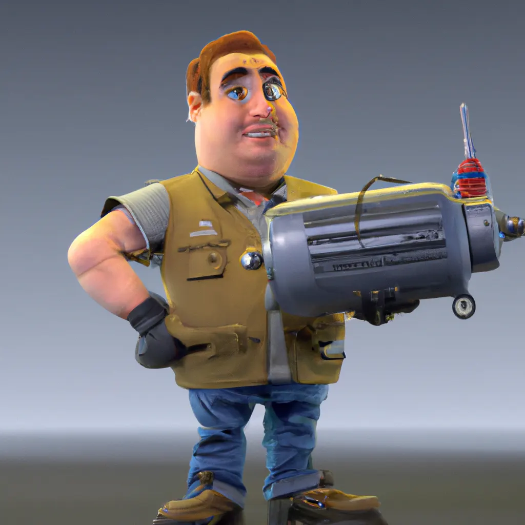 2023 AI-generated concept artwork for Electric Motor Repairer