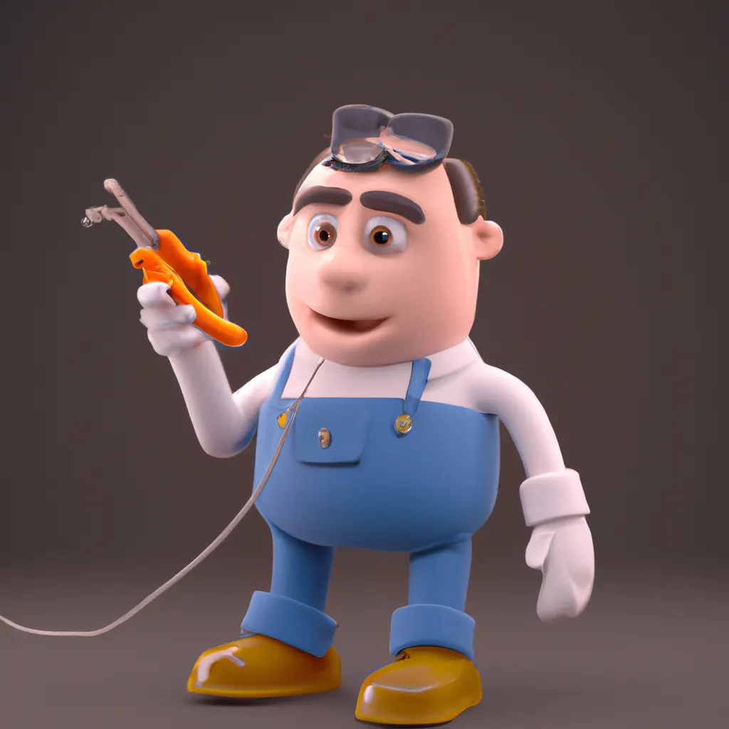2023 AI-generated concept artwork for Electrician