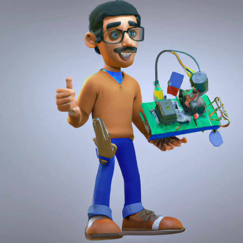 2023 AI-generated concept artwork for Electronics Engineer