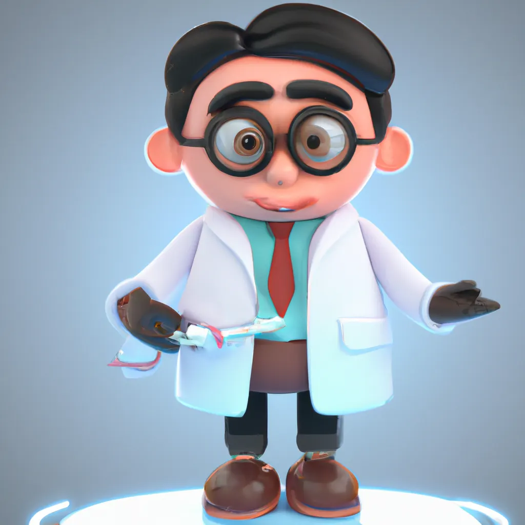 2023 AI-generated concept artwork for Endocrinologist