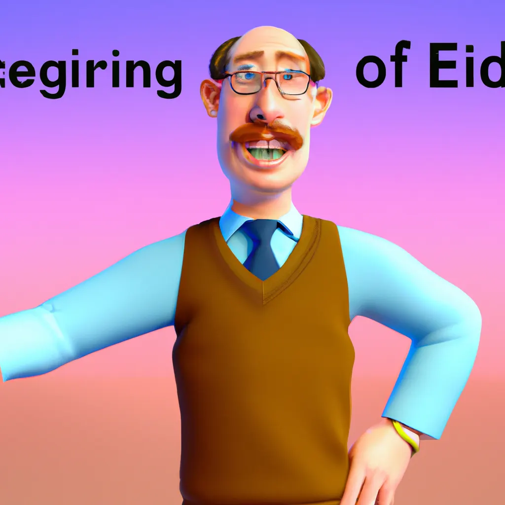2023 AI-generated concept artwork for English Language Teacher