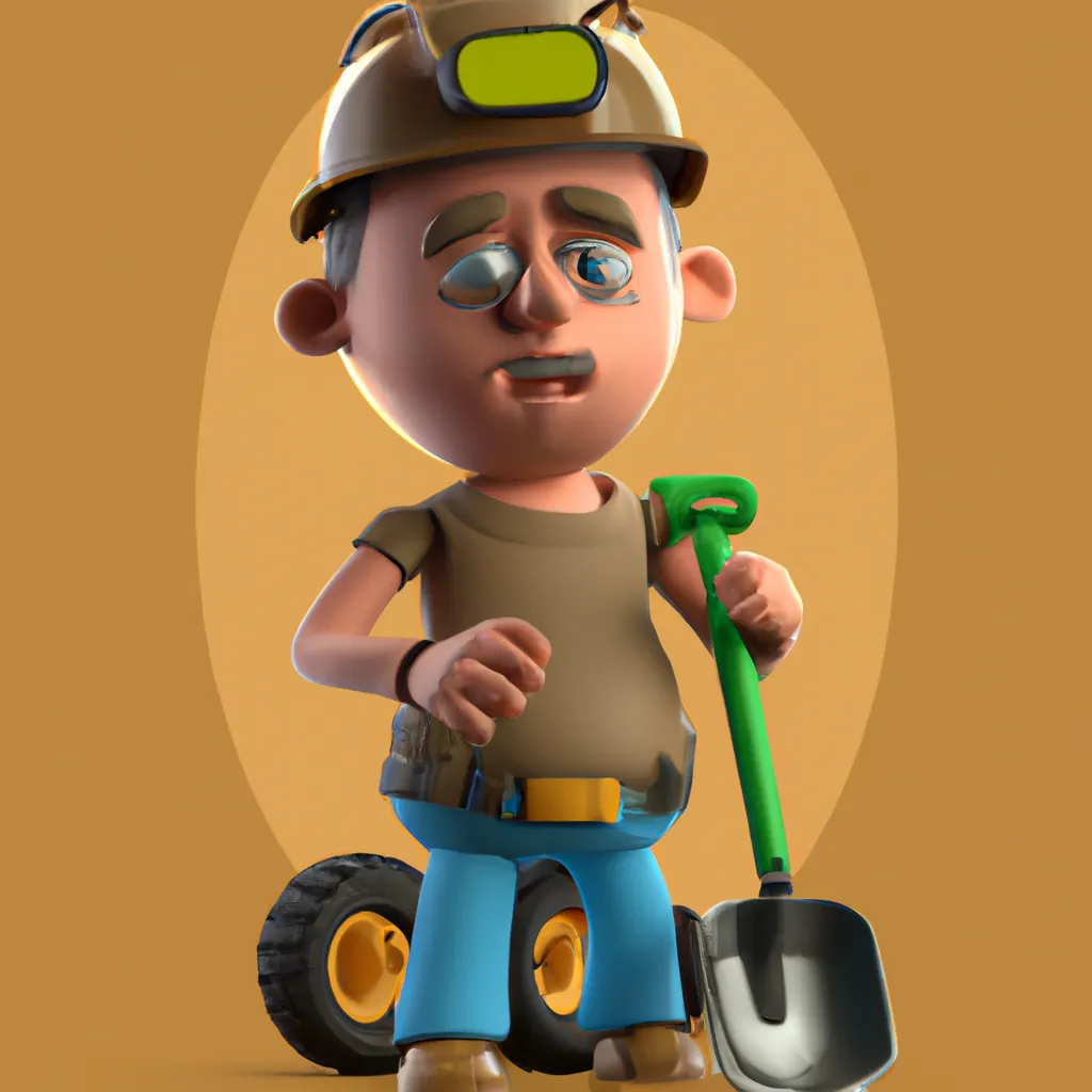 2023 AI-generated concept artwork for Excavating Operator