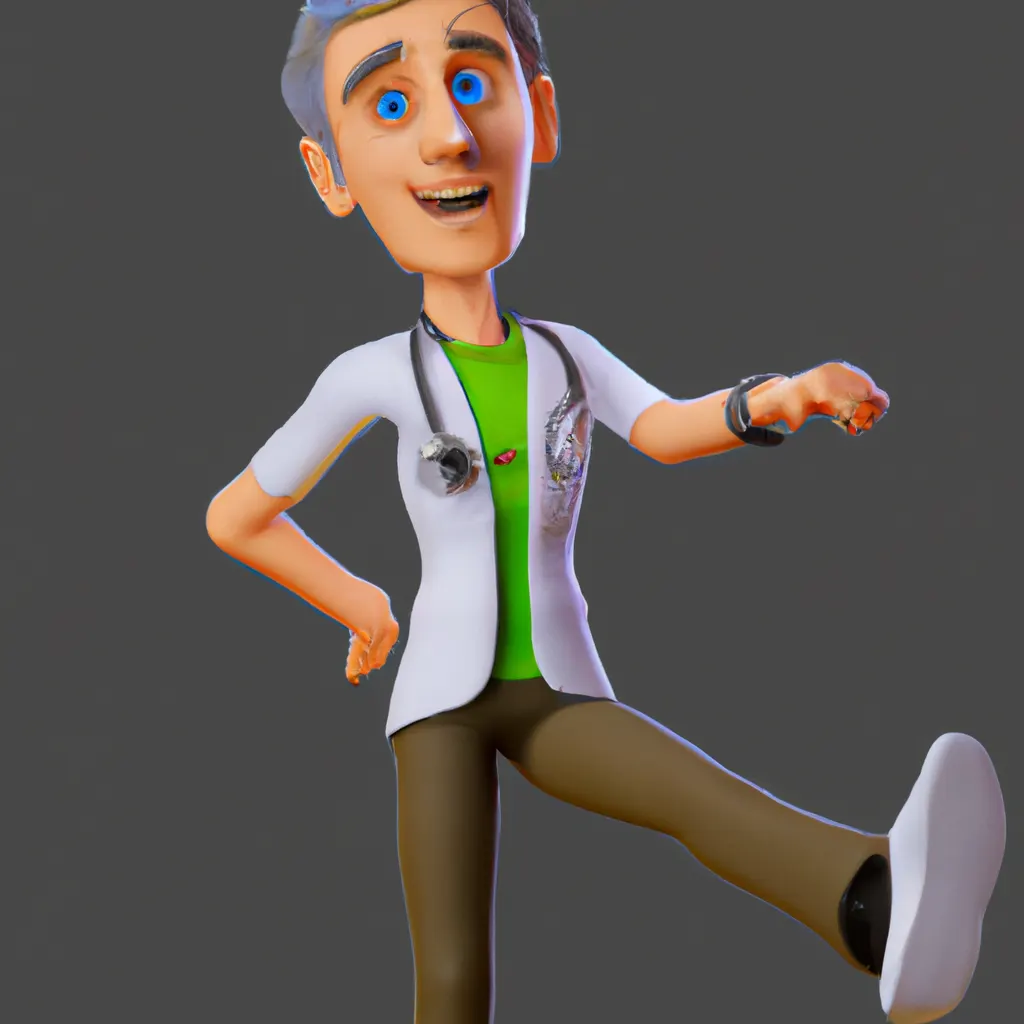 2023 AI-generated concept artwork for Exercise Physiologist
