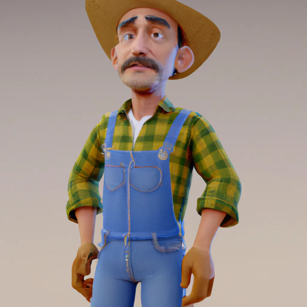 2023 AI-generated concept artwork for Farmer