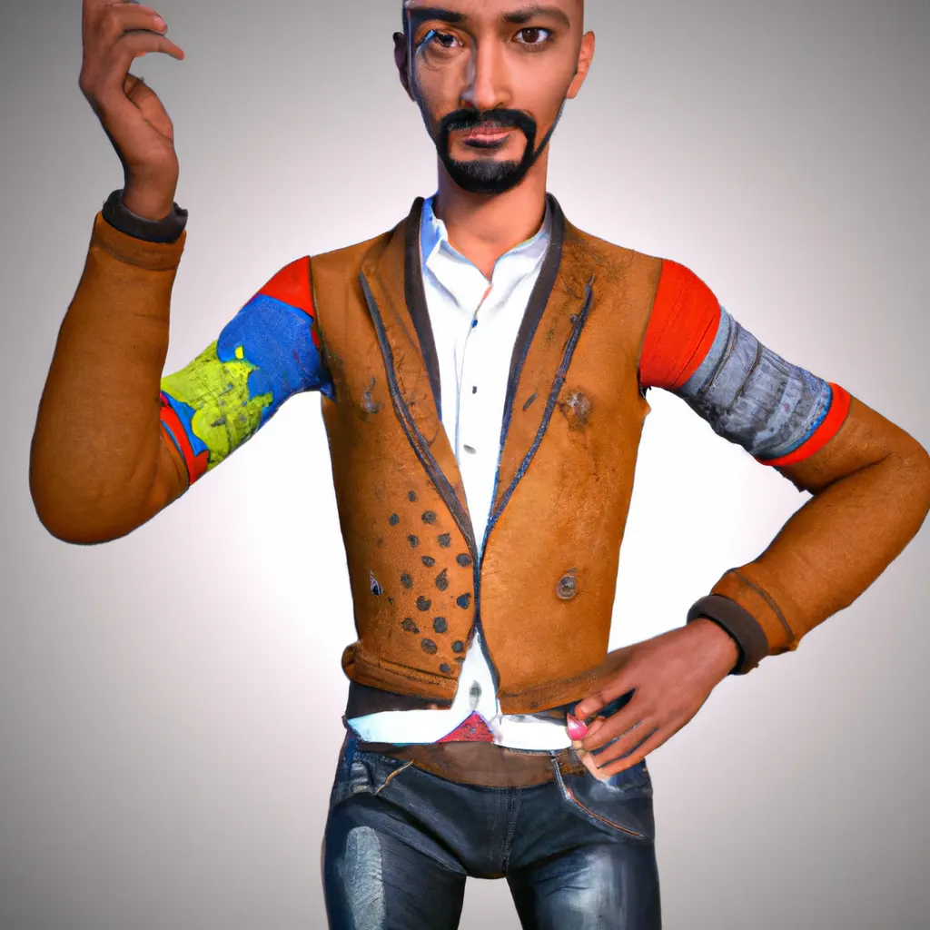 2023 AI-generated concept artwork for Fashion Designer