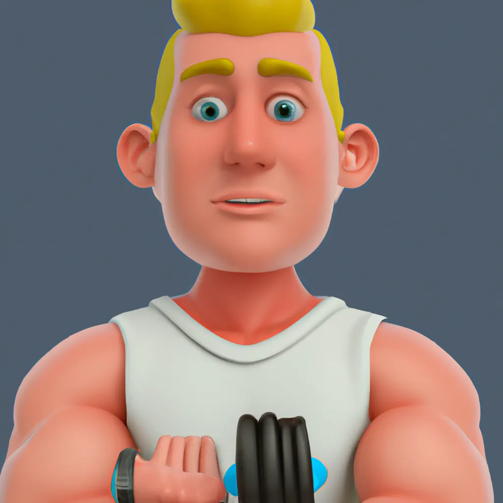 2023 AI-generated concept artwork for Fitness Trainer