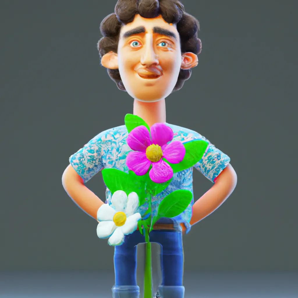2023 AI-generated concept artwork for Floral Designer