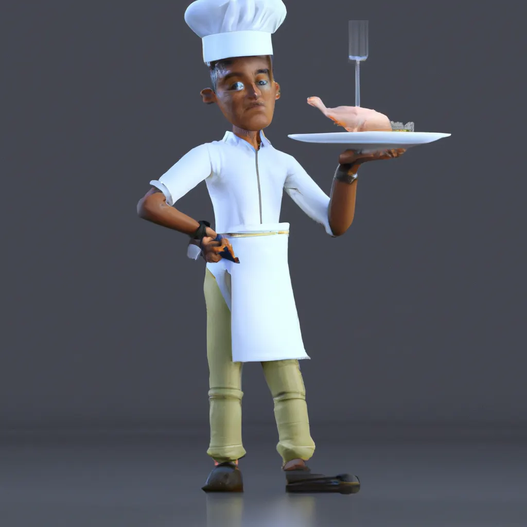 2023 AI-generated concept artwork for Food Preparation Worker