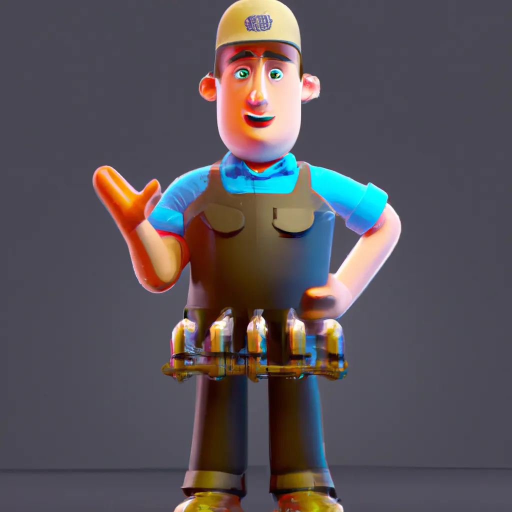 2023 AI-generated concept artwork for Gas Plant Operator