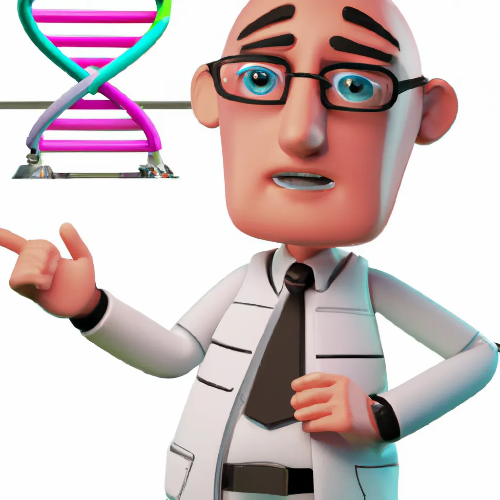 2023 AI-generated concept artwork for Genetic Counselor