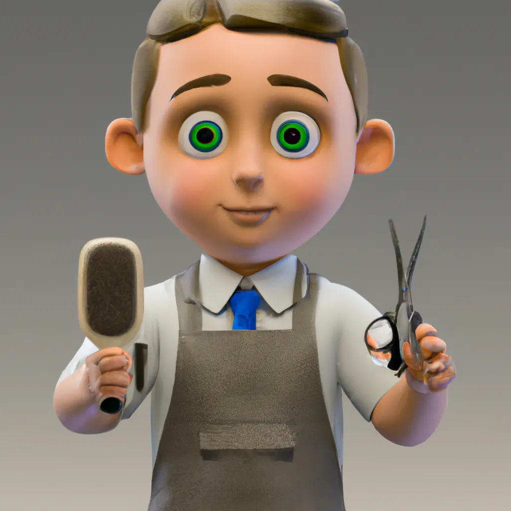 2023 AI-generated concept artwork for Hairdresser