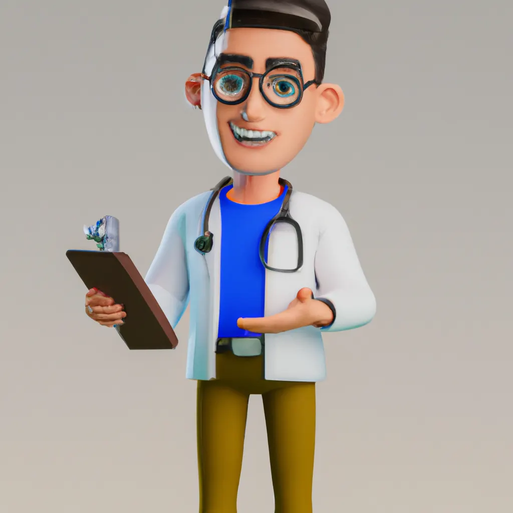 2023 AI-generated concept artwork for Health Information Technician