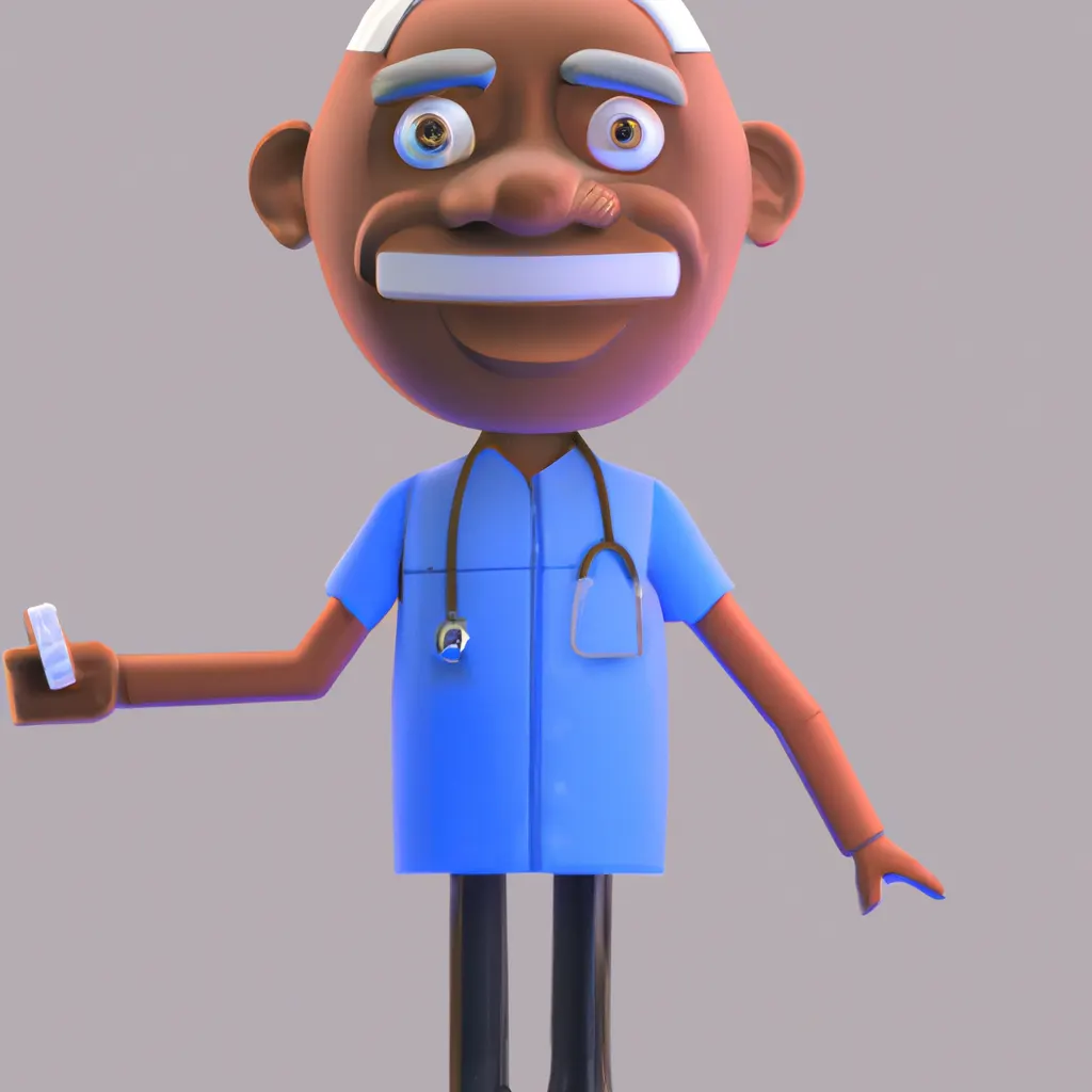 2023 AI-generated concept artwork for Healthcare Social Worker