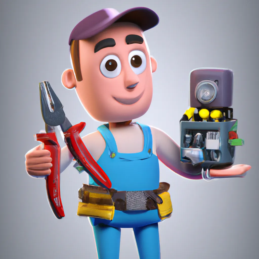 2023 AI-generated concept artwork for Home Appliance Repairer