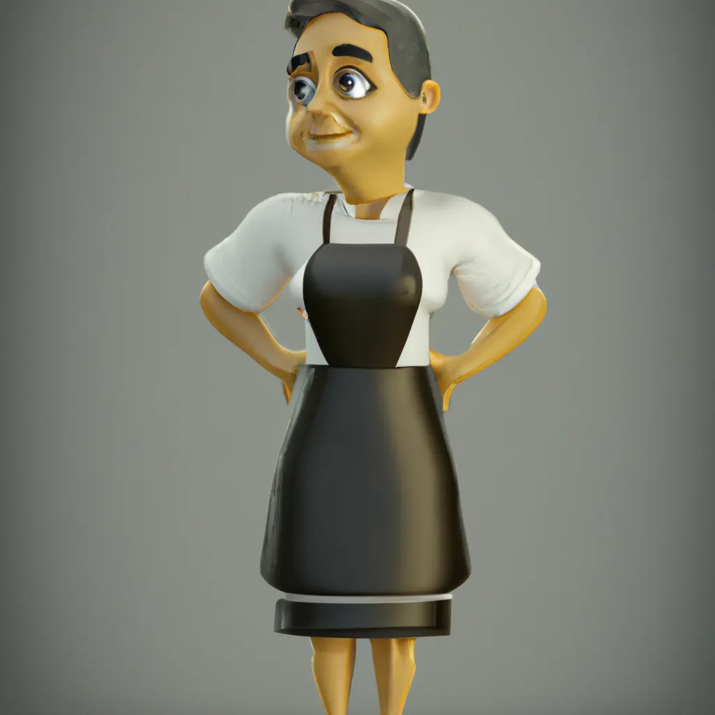 2023 AI-generated concept artwork for Housekeeper