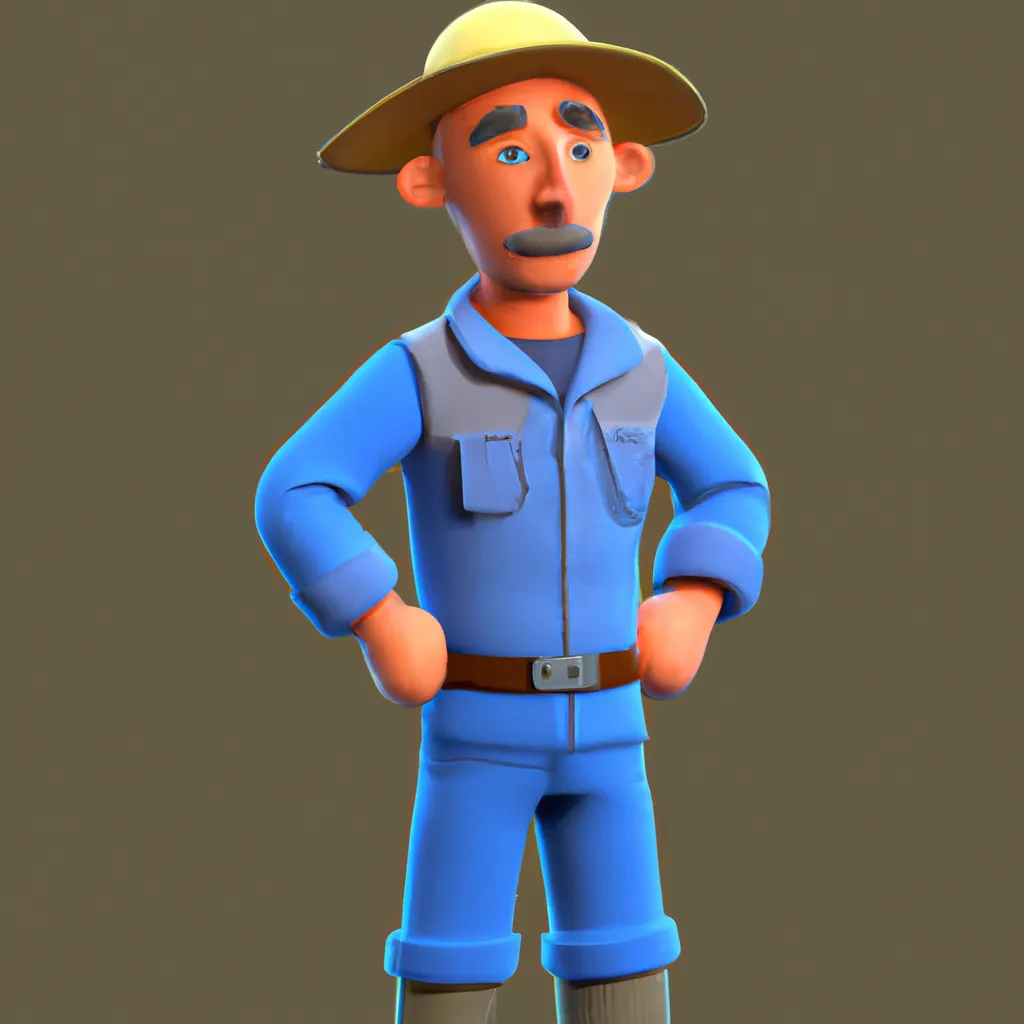 2023 AI-generated concept artwork for Hydrologist