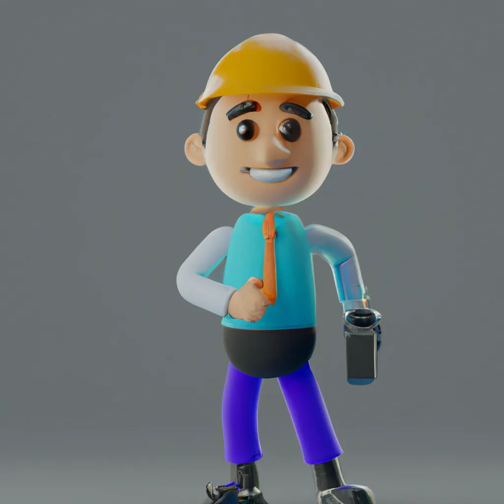 2023 AI-generated concept artwork for Industrial Engineer