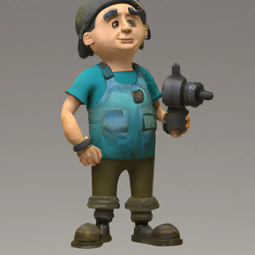 2023 AI-generated concept artwork for Industrial Machinery Mechanic