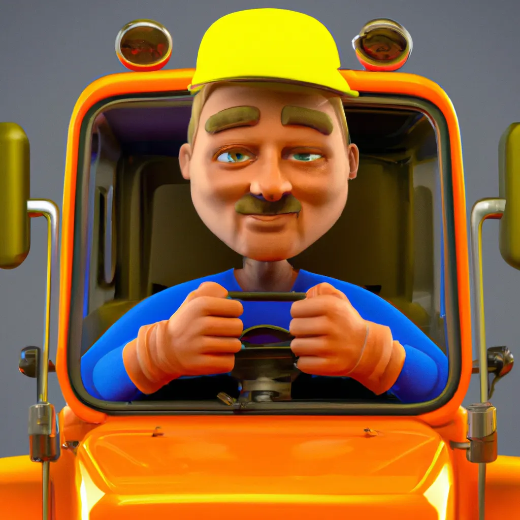 2023 AI-generated concept artwork for Industrial Truck and Tractor Operator