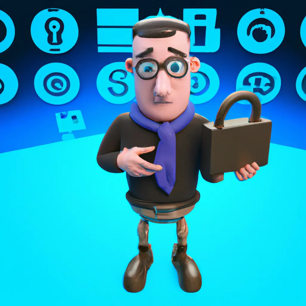 2023 AI-generated concept artwork for Information Security Analyst