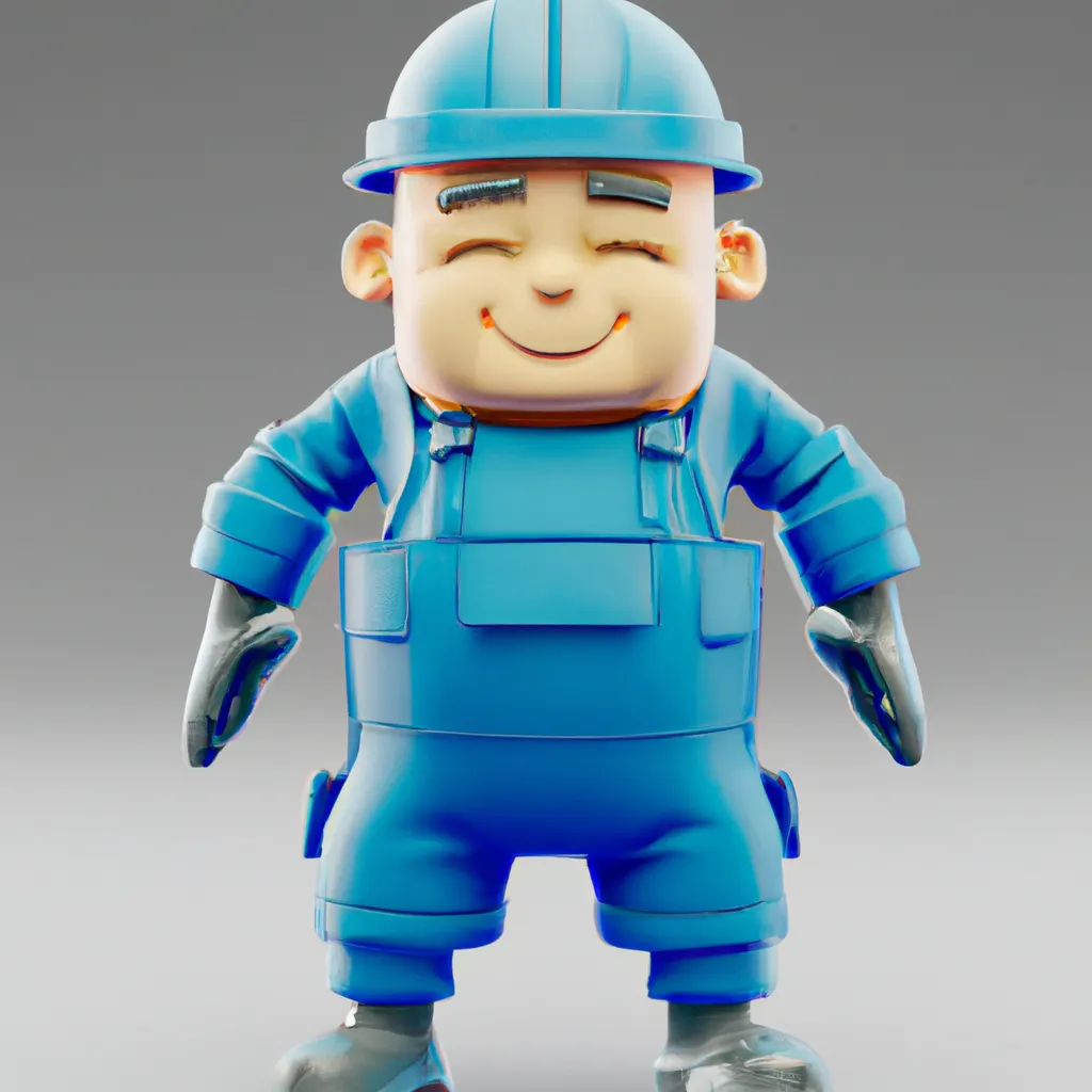 2023 AI-generated concept artwork for Layout Worker