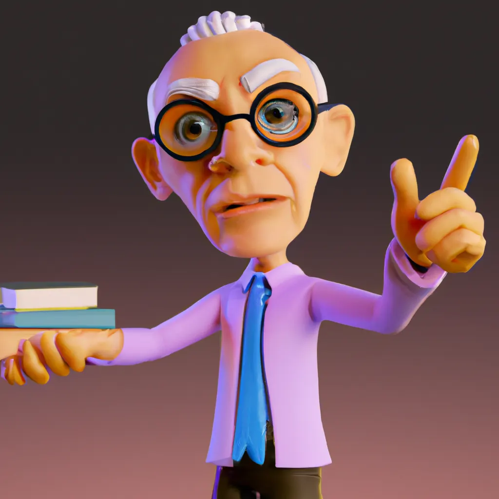 2023 AI-generated concept artwork for Library Science Teacher