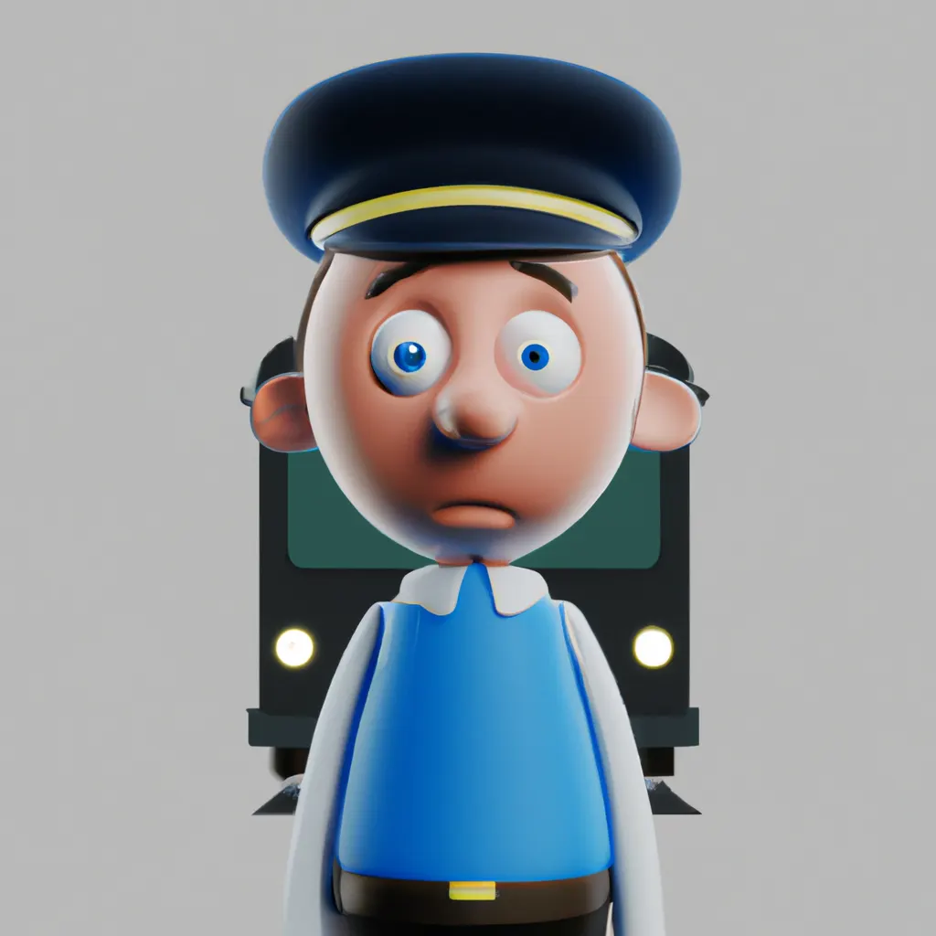 2023 AI-generated concept artwork for Locomotive Engineer