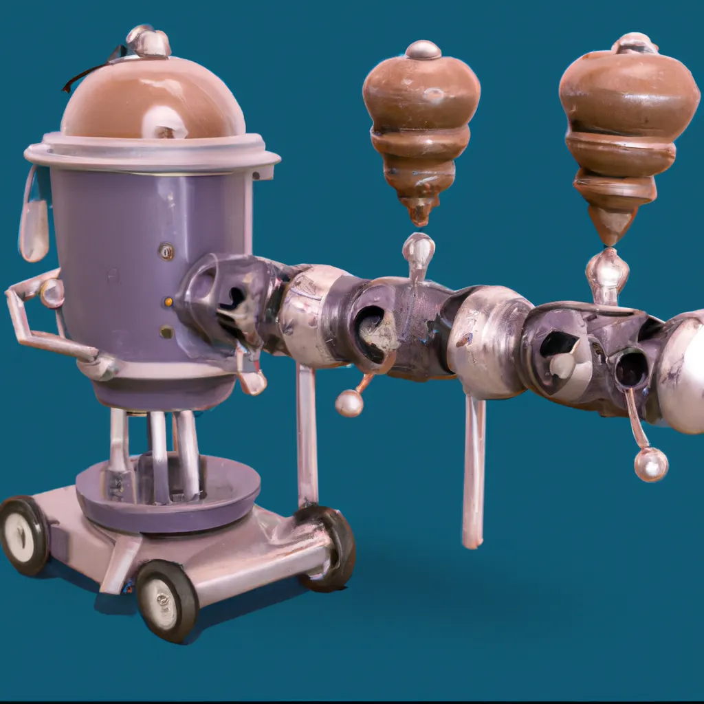 2023 AI-generated concept artwork for Machine Feeder