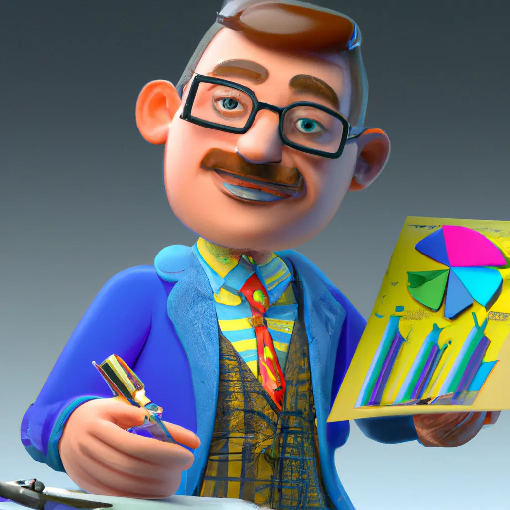2023 AI-generated concept artwork for Market Research Analyst