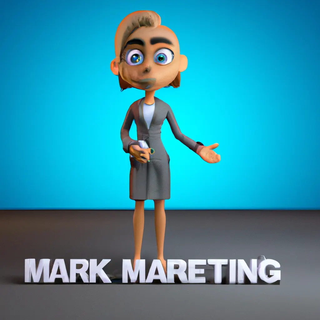 2023 AI-generated concept artwork for Marketing Specialist