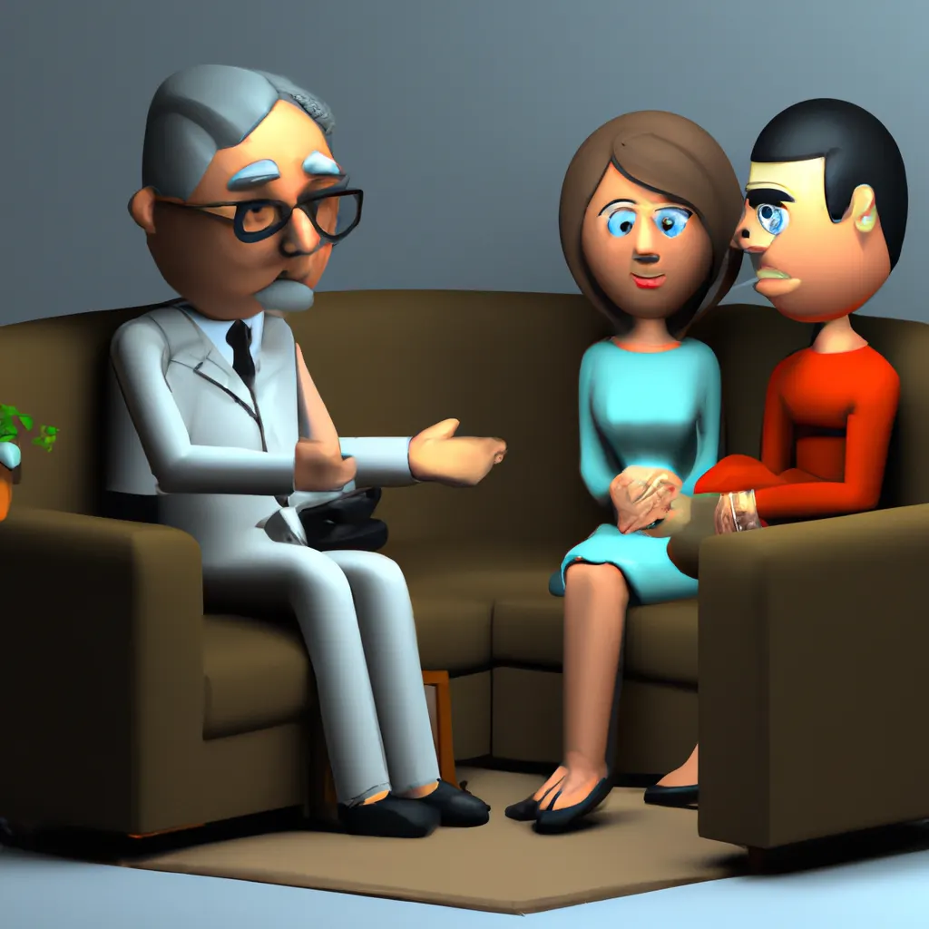 2023 AI-generated concept artwork for Marriage and Family Therapist